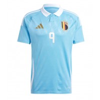 Camiseta Bélgica Leandro Trossard #9 Segunda Equipación Replica Eurocopa 2024 mangas cortas